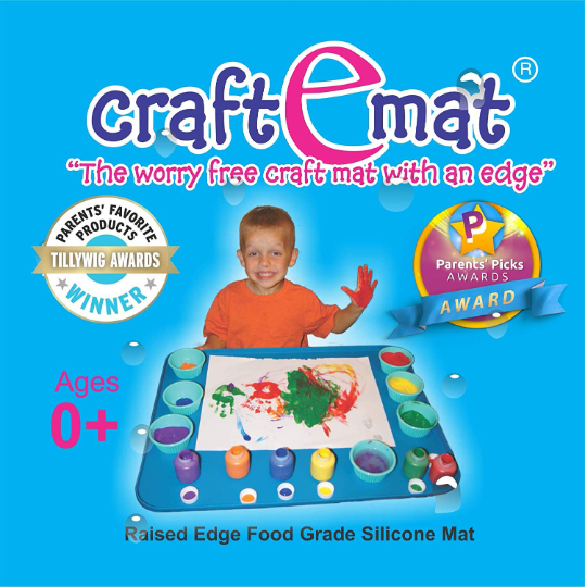 Craft E Mat - Oversize 21 1/4 x 18 Worry Free Silicone Craft Mat
