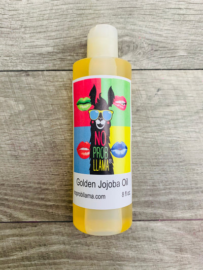 Golden Jojoba Oil Cold Pressed 100% Pure - 8oz