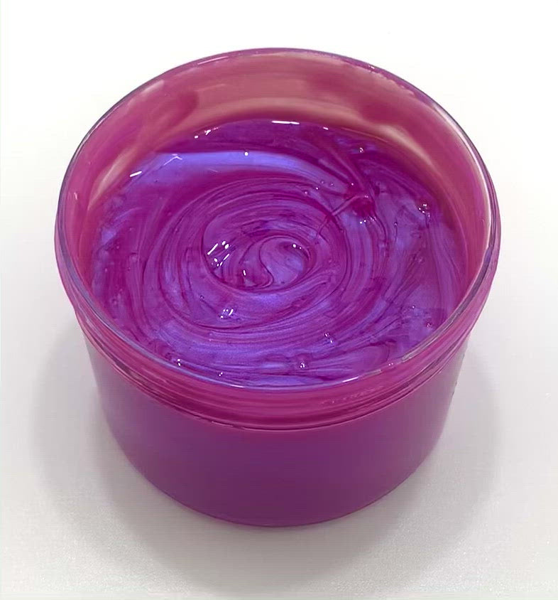 Pre-Made Lip Gloss Base - CromaLlama Red Blue - 