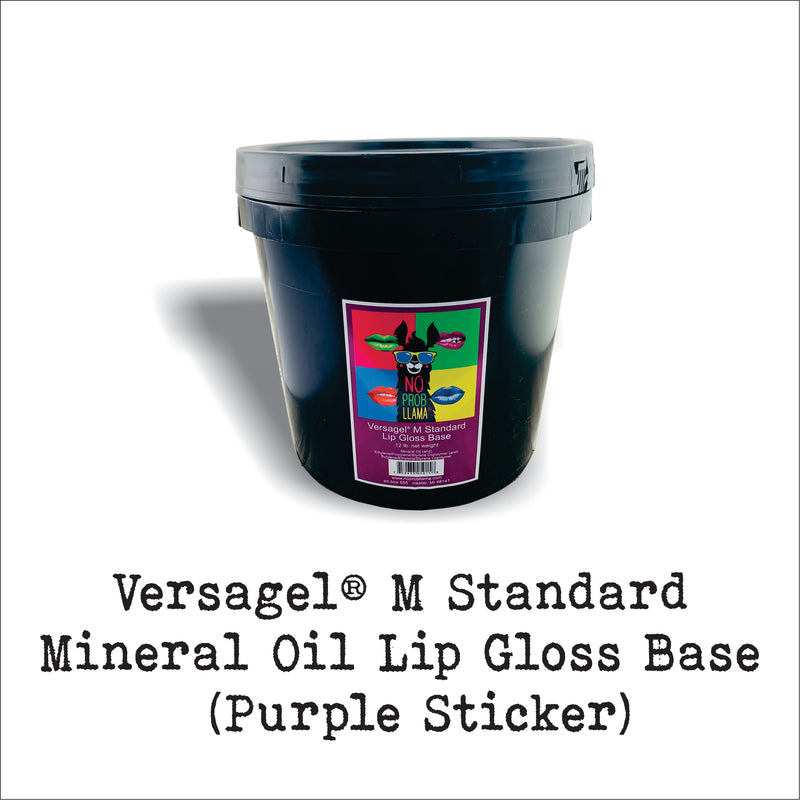 12 lb  NEW THICKER MIXTURE Versagel® M Standard Mineral Oil Based Lip Gloss Base