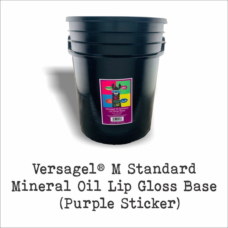 30 lb NEW IMPROVED THICKER Versagel® M Mineral Oil Based Standard Lip Gloss  Base 30 lb