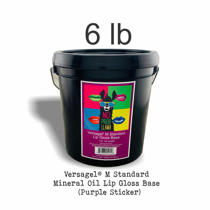 6 lb New Improved Thicker Versagel® M Standard Mineral Oil Based Lip Gloss Base 6 lb - Next Business Day