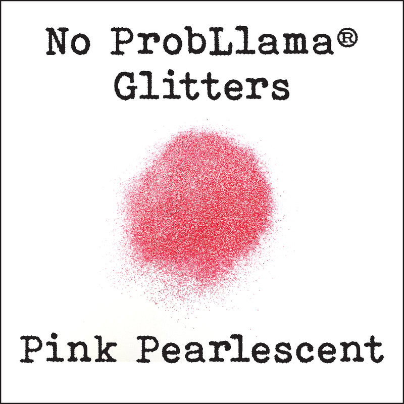 No ProbLlama Glitter - Pearlescent Pink - Made in the USA - .008 Hex