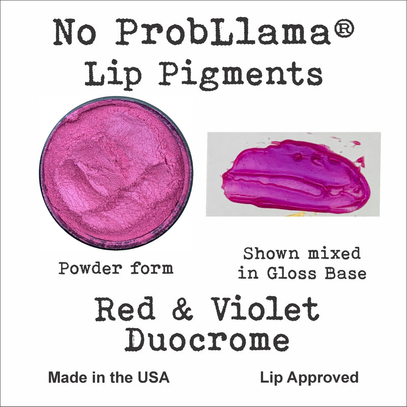 No ProbLlama Pigment - Red and Violet Duocrome - Made in the USA - Responsibly Sourced
