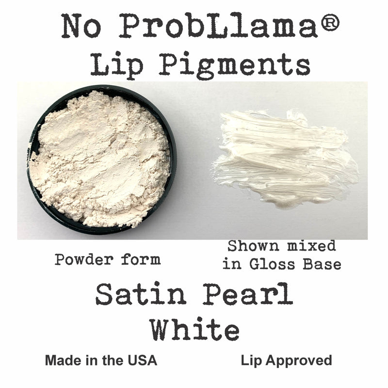 Satin Pearl White - Mica pigment